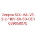 1089058075 SOL-VALVE-2-2-110V-50-60-CE Epiroc