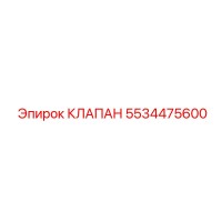 5534475600 КЛАПАН Epiroc