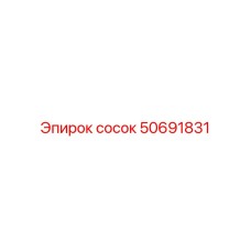 50691831 Сосок Epiroc