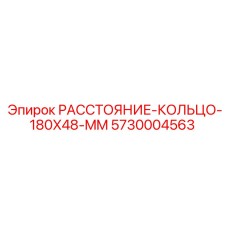 5730004563 РАССТОЯНИЕ-КОЛЬЦО-180X48-MM Epiroc