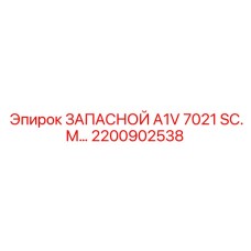 2200902538 ЗАПАСНОЙ A1V 7021 SC.M Эпирок