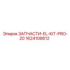 1624108812 ЗАПЧАСТИ-EL-KIT-PRO-20 Epiroc