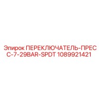 1089921421 ПЕРЕКЛЮЧАТЕЛЬ-ПРЕСС-7-29BAR-SPDT Epiroc