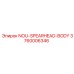 3760006346 NOU-SPEARHEAD-BODY Epiroc