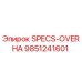 9851241601 SPECS-OVERHA Epiroc
