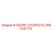 2657247173 В СБОРЕ-СКОРОСТЬ Epiroc