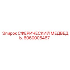 6060005467 Сферический Медведь Epiroc