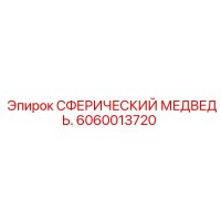 6060013720 Сферический Медведь Epiroc