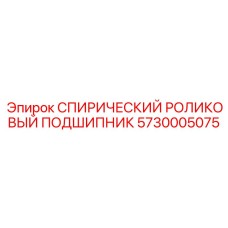 5730005075 СПИРИЧЕСКИЙ РОЛИКОВЫЙ ПОДШИПНИК Epiroc