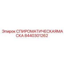 8440301262 СПИРОМАТИЧЕСКАЯ МАСКА Epiroc