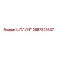 2657345837 ШПЛИНТ Epiroc