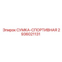 2936021131 СУМКА-СПОРТИВНАЯ Epiroc
