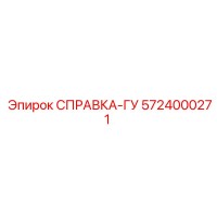 5724000271 СПРАВКА-ГУ Epiroc