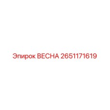 2651171619 ВЕСНА Epiroc