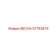 57762874 ВЕСНА Epiroc