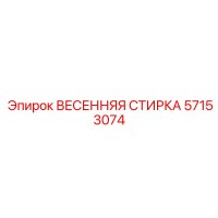 57153074 ВЕСЕННЯЯ СТИРКА Epiroc