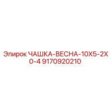 9170920210 ЧАШКА-ВЕСНА-10X5-2X0-4 Epiroc
