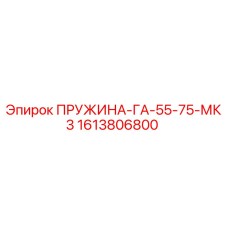 1613806800 ПРУЖИНА-ГА-55-75-МК3 Epiroc