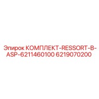 6219070200 КОМПЛЕКТ-RESSORT-B-ASP-6211460100 Epiroc