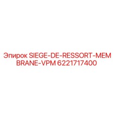 6221717400 SIEGE-DE-RESSORT-MEMBRANE-VPM Epiroc