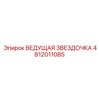 4812011085 ВЕДУЩАЯ ЗВЕЗДОЧКА Epiroc