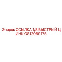 GS12069175 ССЫЛКА 1/8 БЫСТРЫЙ ЦИНК Epiroc
