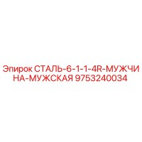 9753240034 СТАЛЬ-6-1-1-4R-МУЖЧИНА-МУЖСКАЯ Epiroc