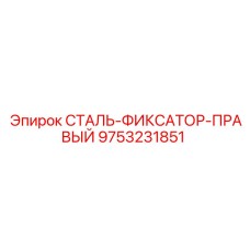 9753231851 СТАЛЬ-ФИКСАТОР-ПРАВЫЙ Epiroc
