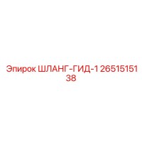 2651515138 ШЛАНГ-ГИД-1 Epiroc