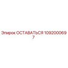 1092000697 ОСТАВАТЬСЯ Epiroc