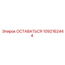 1092162444 ОСТАВАТЬСЯ Epiroc