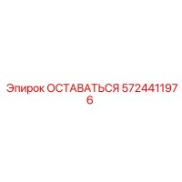5724411976 ОСТАВАТЬСЯ Epiroc
