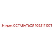 1092171071 ОСТАВАТЬСЯ Epiroc