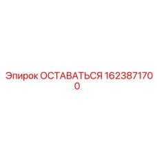 1623871700 ОСТАВАТЬСЯ Epiroc