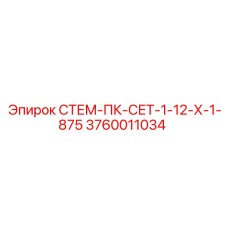 3760011034 СТЕМ-ПК-СЕТ-1-12-Х-1-875 Epiroc