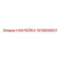 1615609501 НАКЛЕЙКА Epiroc