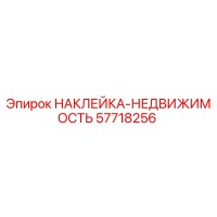 57718256 НАКЛЕЙКА-НЕДВИЖИМОСТЬ (Epiroc)