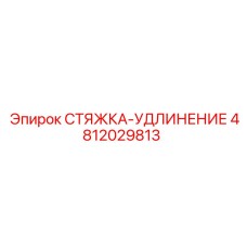 4812029813 СТЯЖКА-УДЛИНЕНИЕ Epiroc