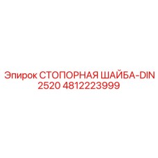 4812223999 СТОПОРНАЯ ШАЙБА-DIN2520 Epiroc