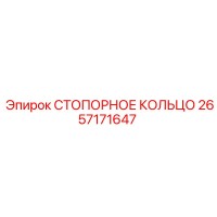 2657171647 СТОПОРНОЕ КОЛЬЦО Epiroc