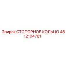 4812104781 СТОПОРНОЕ КОЛЬЦО Epiroc