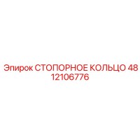 4812106776 СТОПОРНОЕ КОЛЬЦО Epiroc