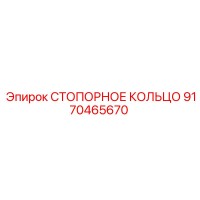 9170465670 СТОПОРНОЕ КОЛЬЦО Epiroc