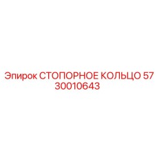 5730010643 СТОПОРНОЕ КОЛЬЦО Epiroc