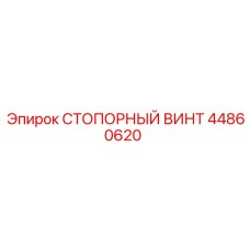44860620 СТОПОРНЫЙ ВИНТ Epiroc