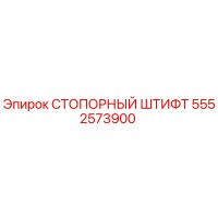 5552573900 СТОПОРНЫЙ ШТИФТ Epiroc