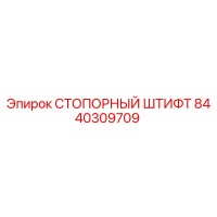8440309709 СТОПОРНЫЙ ШТИФТ Epiroc