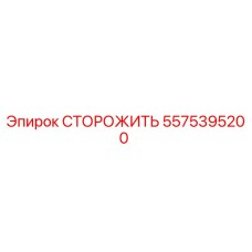 СТОРОЖИТЬ 5575395200 (Epiroc)