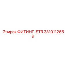 2310112659 ФИТИНГ-STR Epiroc