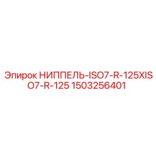1503256401 НИППЕЛЬ-ISO7-R-125XISO7-R-125 Epiroc